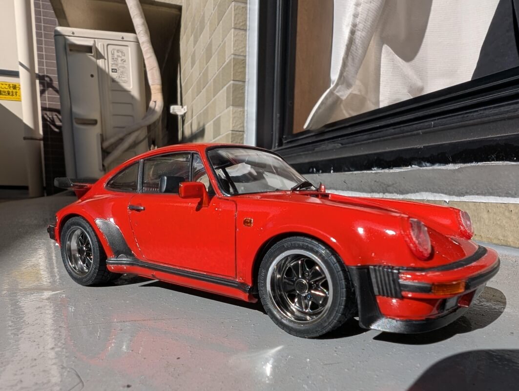 タミヤ1/2ポルシェ911Turbo‘88画像3