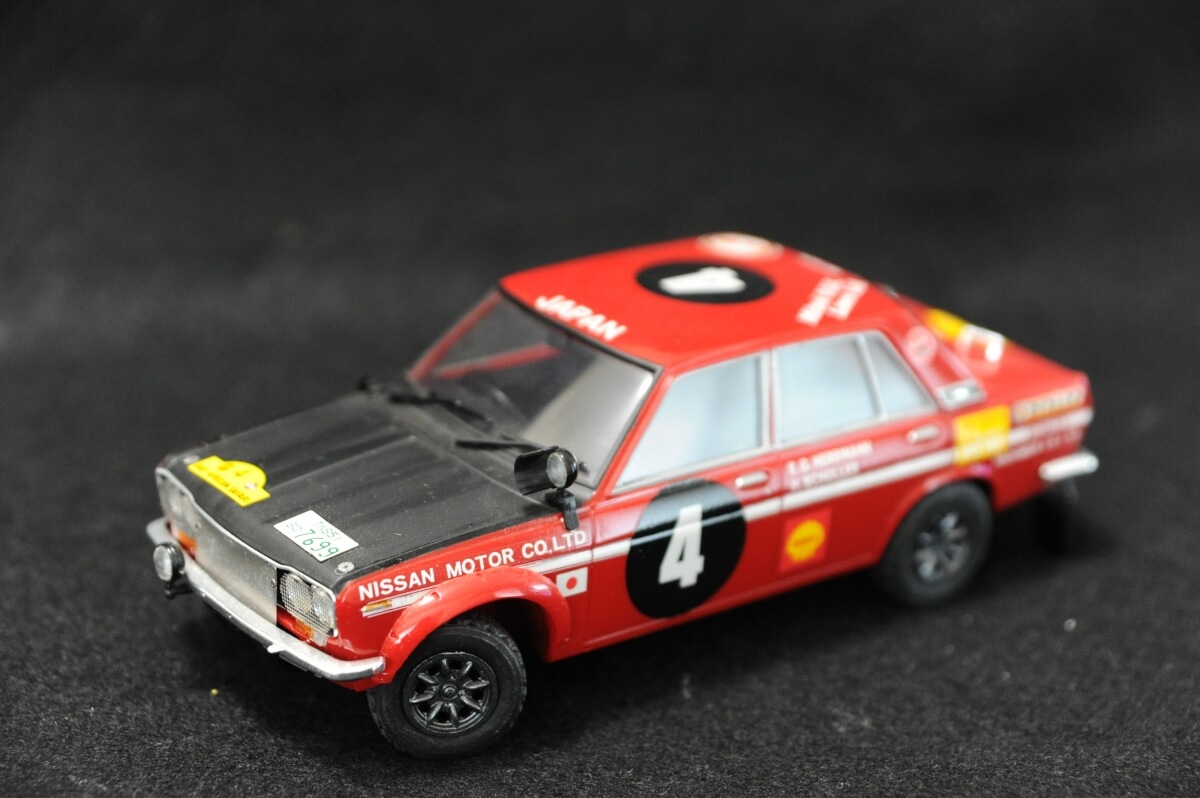 ハセガワ ブルーバード510SSSサファリラリー仕様画像1