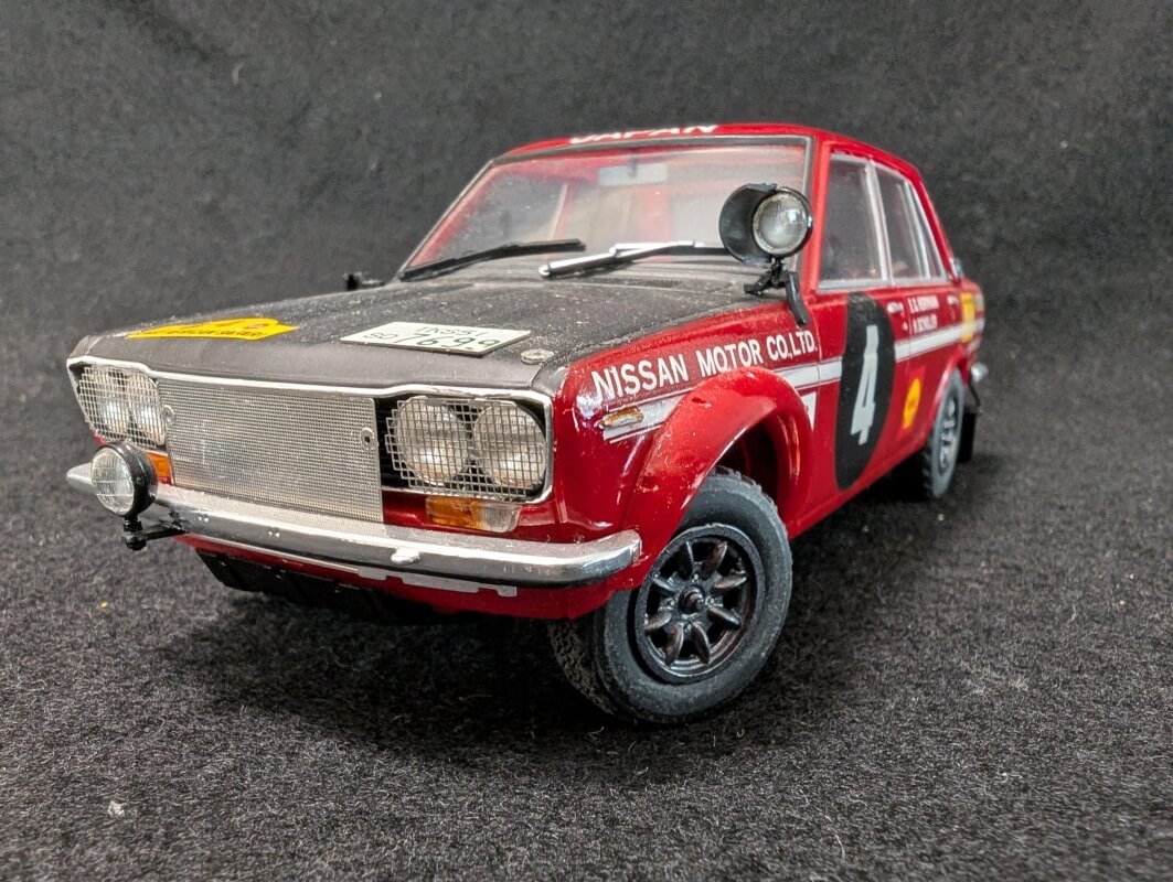 ハセガワ ブルーバード510SSSサファリラリー仕様画像5