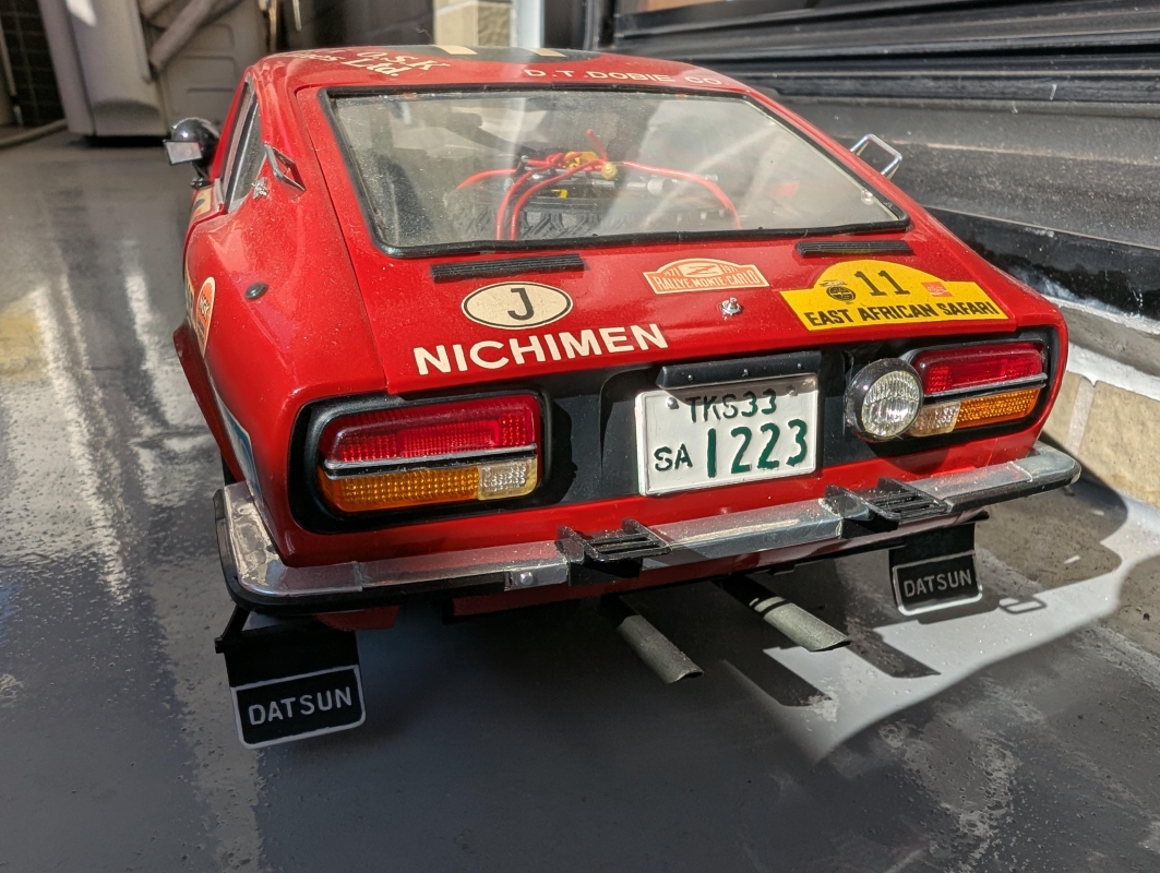 タミヤ 1/12 ビッグスケールシリーズ No.8  フェアレディ 240Z  サファリ仕様車画像2