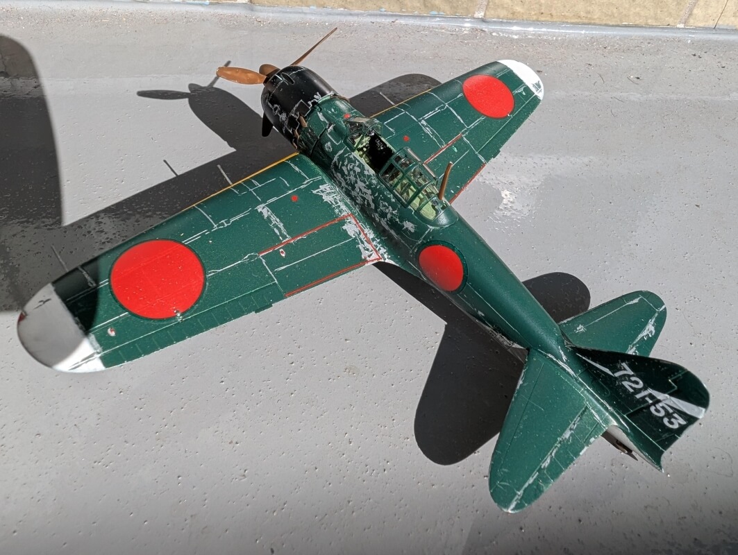 タミヤ 1/72 三菱 零式艦上戦闘機五二型画像1