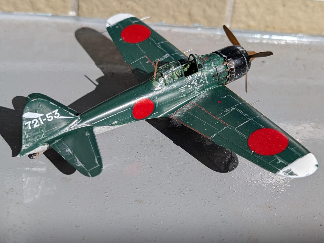 タミヤ 1/72 三菱 零式艦上戦闘機五二型画像4