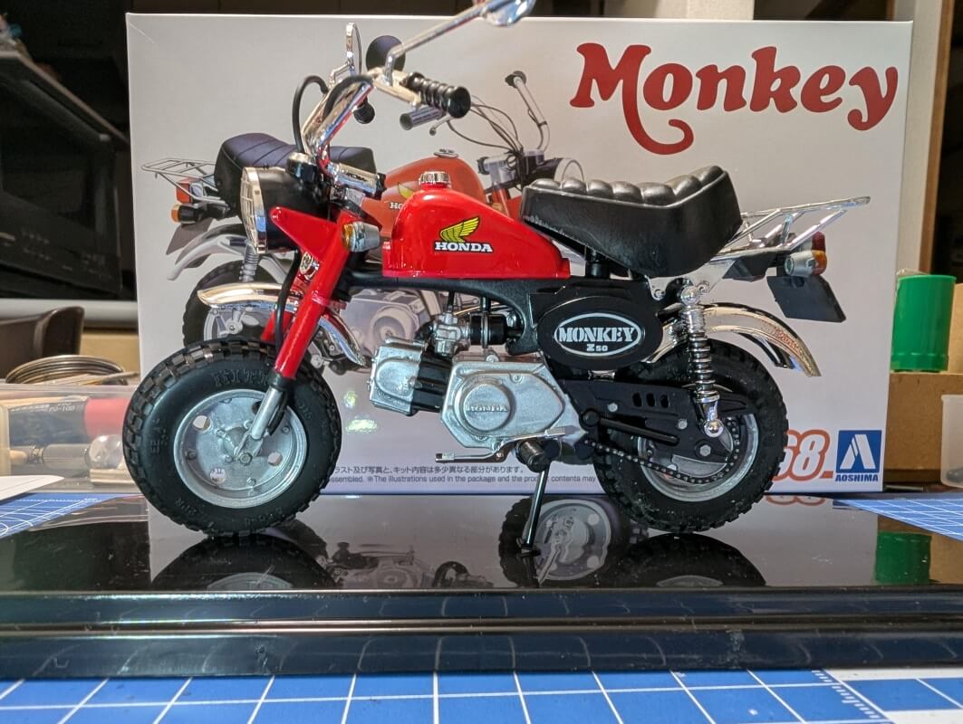 青島文化教材社(AOSHIMA) 1/12 ザ・バイクシリーズ No.68 ホンダ Z50J-1 モンキー画像1
