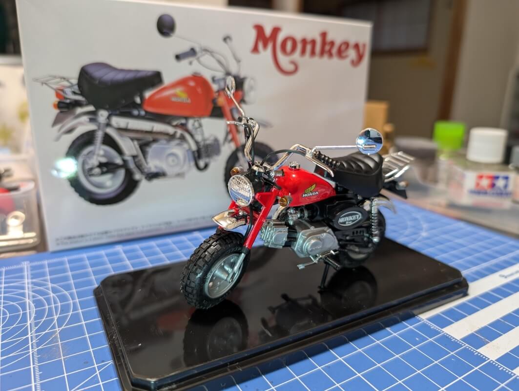 青島文化教材社(AOSHIMA) 1/12 ザ・バイクシリーズ No.68 ホンダ Z50J-1 モンキー画像2