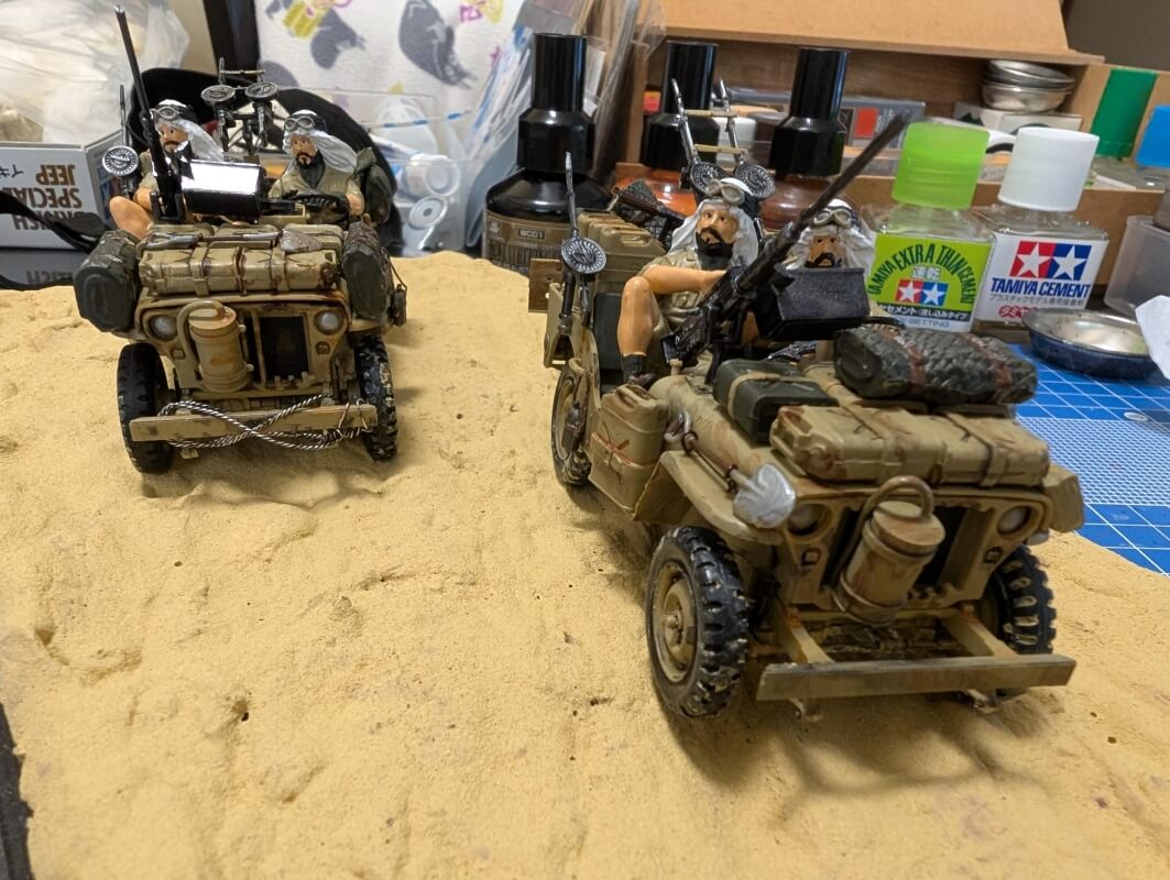 1/35  タミヤ  イギリス S.A.S.ジープ画像2