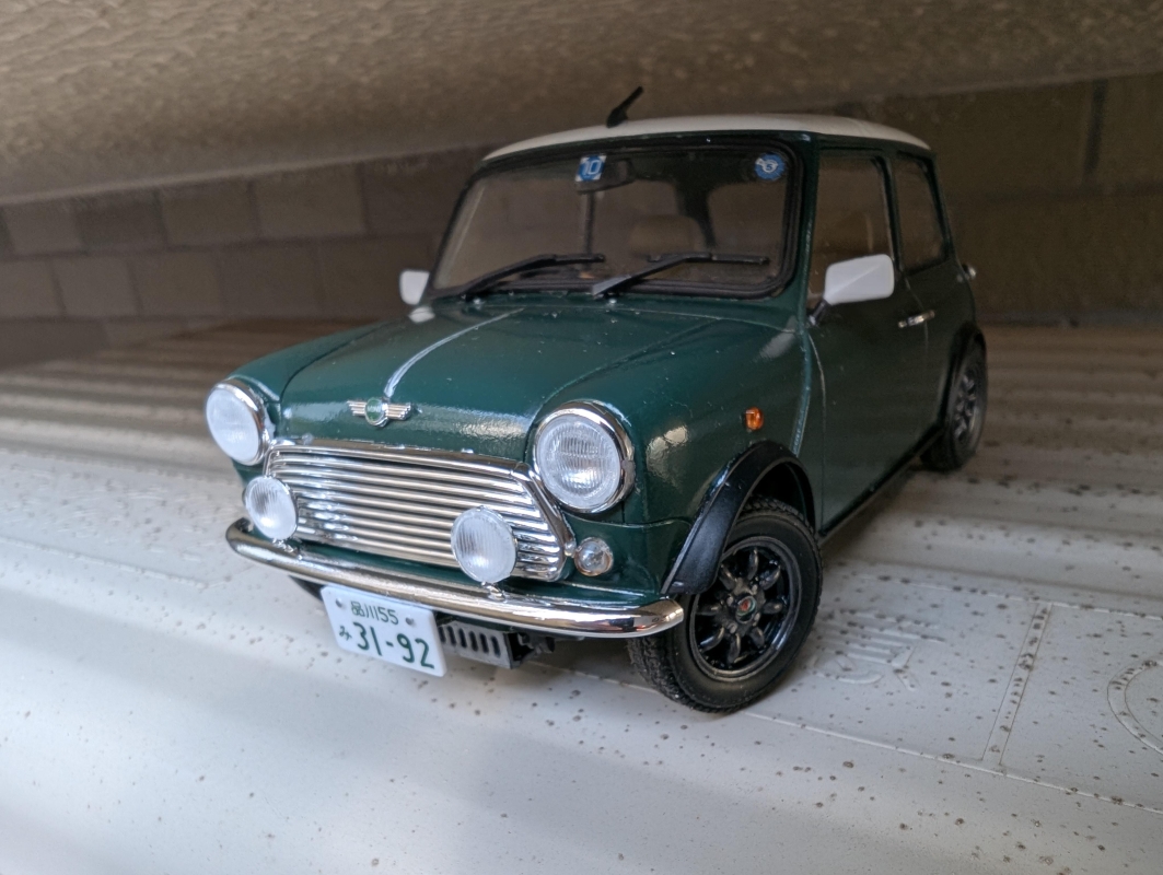 1/24ハセガワMINI COOPER1.3i画像2