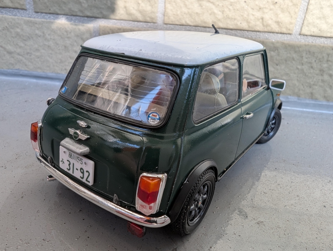 1/24ハセガワMINI COOPER1.3i画像3