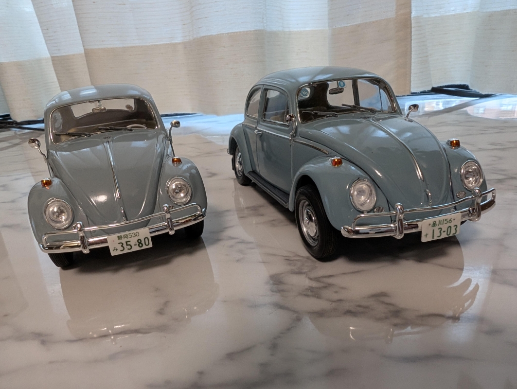 タミヤ1/24VWビートル（2台、通算3台目）画像1