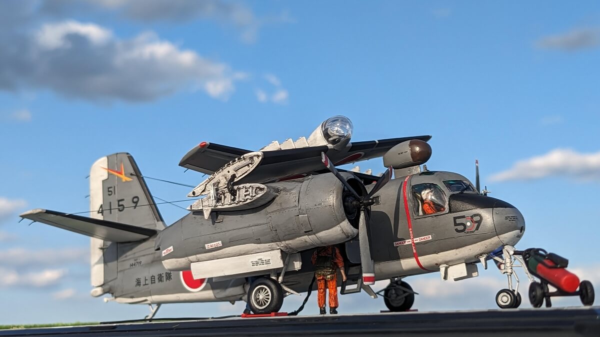 ハセガワ1/72  グラマン S2F1 トラッカー 海上自衛隊 第51航空隊512飛行隊4159号機画像1