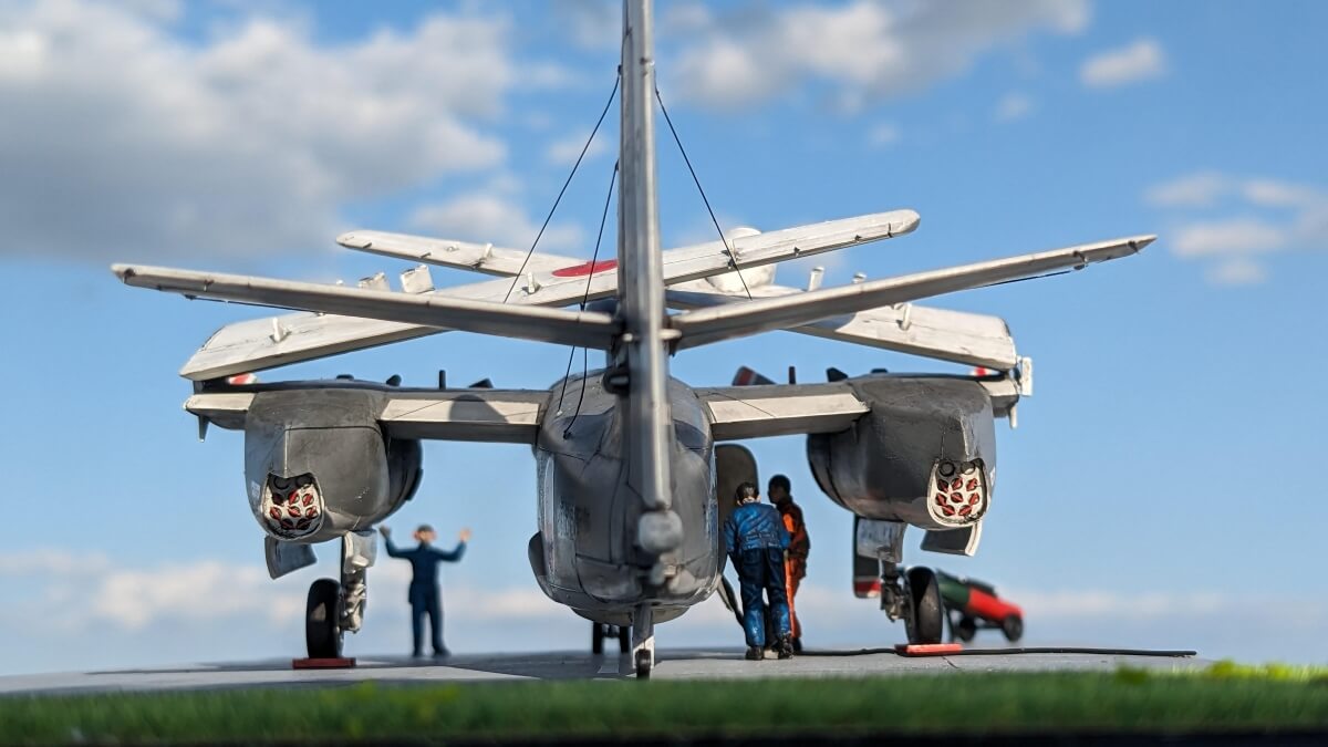 ハセガワ1/72  グラマン S2F1 トラッカー 海上自衛隊 第51航空隊512飛行隊4159号機画像3