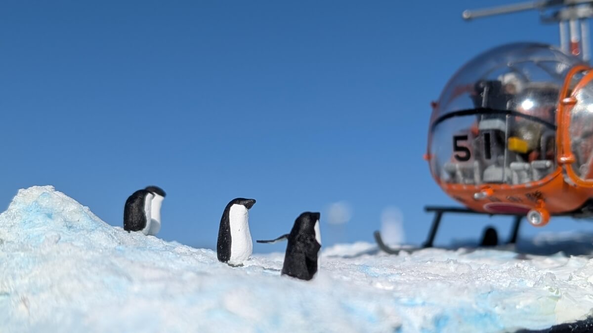 イタレリ 1/72 ベル47-G2 海上自衛隊「しらせ」搭載機画像5