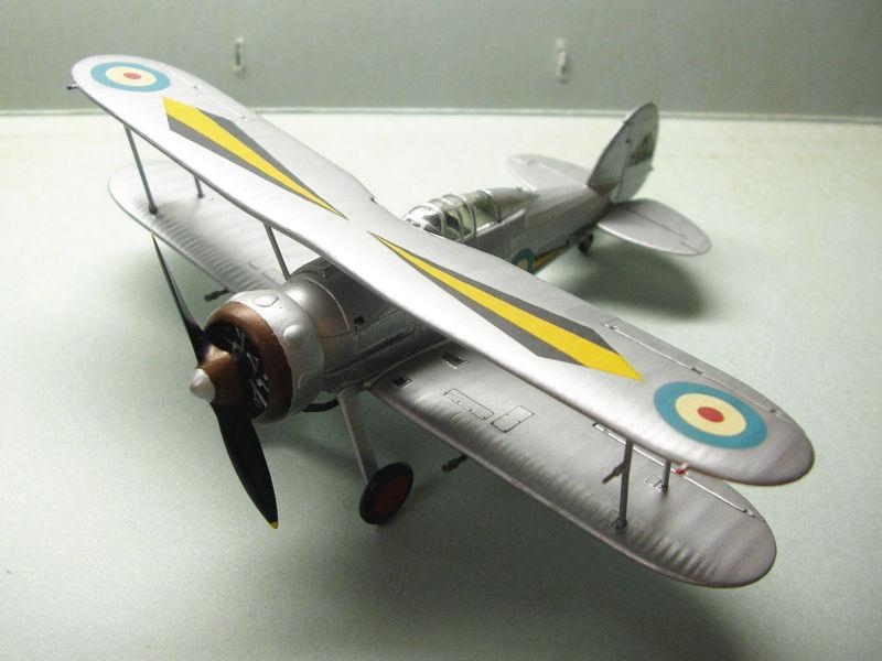 Gloster Gladiator (MATCHBOX 1/72)(旧作メンテ)画像1