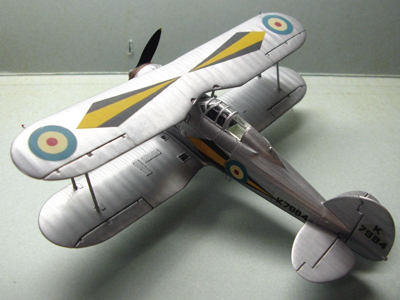 Gloster Gladiator (MATCHBOX 1/72)(旧作メンテ)画像2