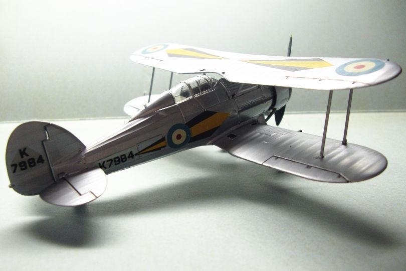 Gloster Gladiator (MATCHBOX 1/72)(旧作メンテ)画像3