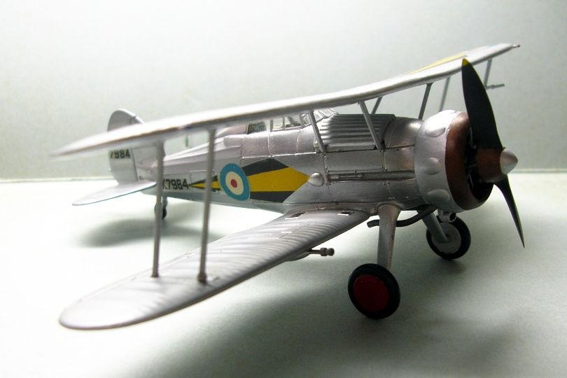 Gloster Gladiator (MATCHBOX 1/72)(旧作メンテ)画像4