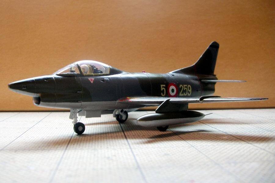 FIAT G.91R (AIRFIX 1/72) (May 2025, rebuild)画像3