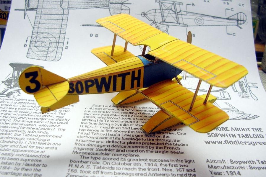 Sopwith Tabloid (Fiddlersgreen 1/72) (Jun. 2025)画像2