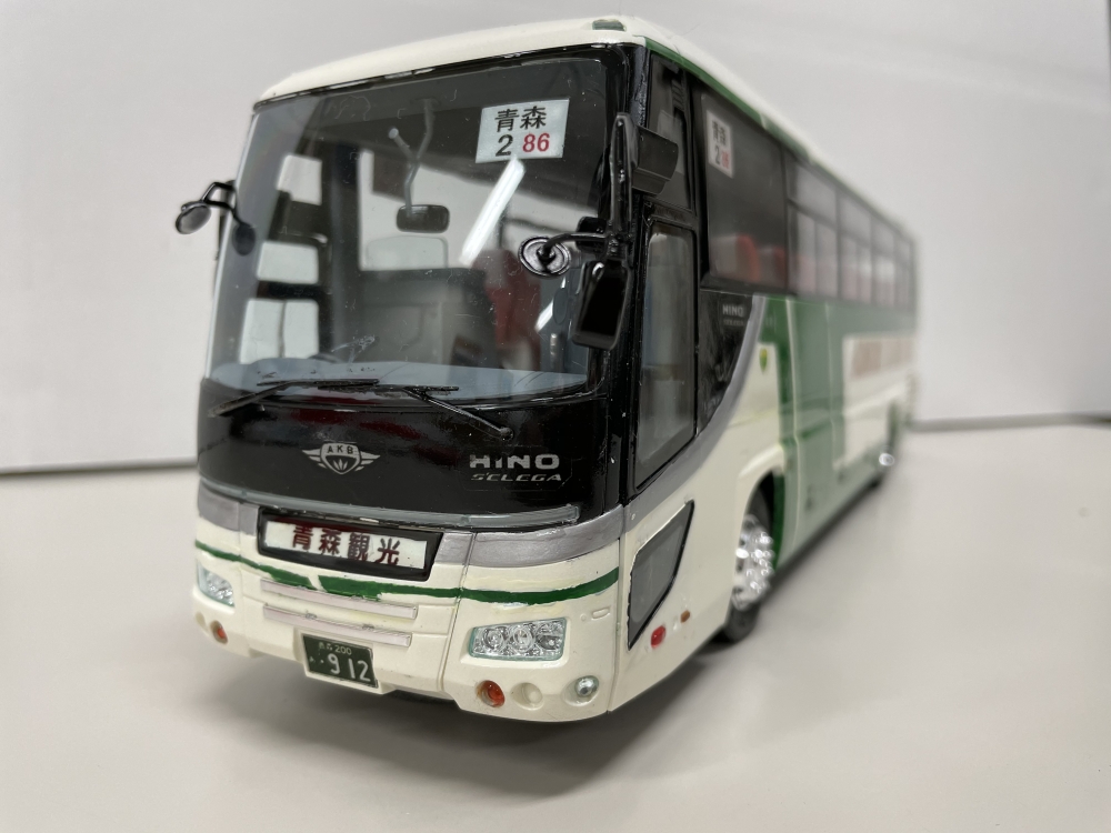 青森観光バス フジミ観光バス 日野セレガ画像2