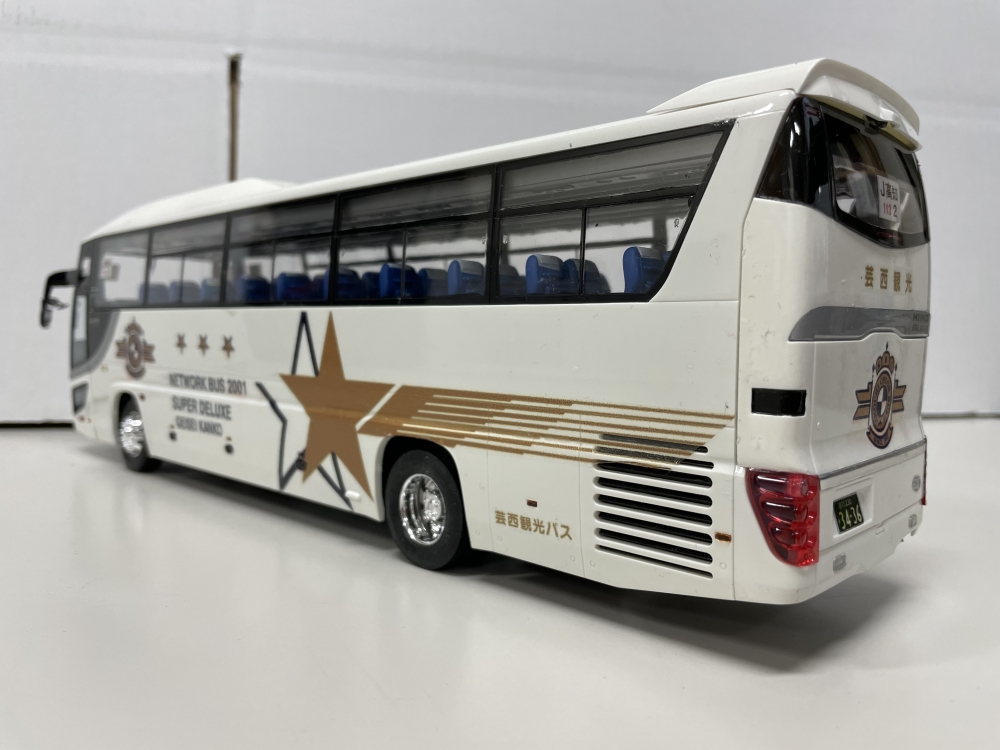 芸西観光バス フジミ1/32観光バス 日野セレガ画像3