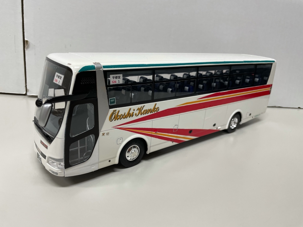 大越交通観光バス フジミ1/32エアロクイーン観光バス画像2