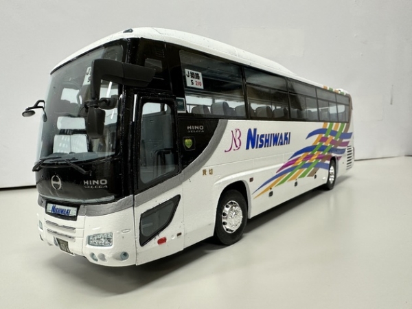 ニシワキ観光バス 1/32フジミ日野セレガ画像1