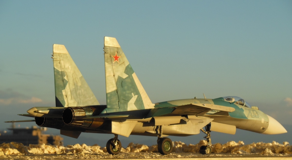1/32 初代 Su-35 スーパーフランカー セミスクラッチ画像4