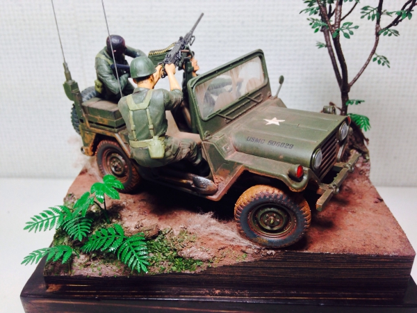 ウィリスジープM151a2ベトナム戦｜プラモデル・模型投稿サイト