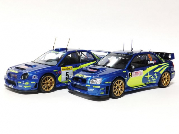 スバル インプレッサ・WRCモンテカルロ'01&'05