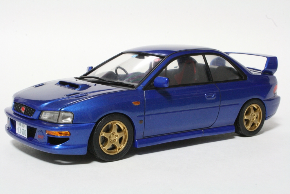 スバル　インプレッサをつくる　完成品　インプレッサ　プラモデル　ダイカスト スバルインプレッサをつくる完成品インプレッサプラモデルダイカスト