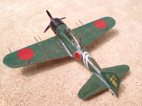 A6M5c 零戦52型丙 203空 (HASEGAWA)画像3