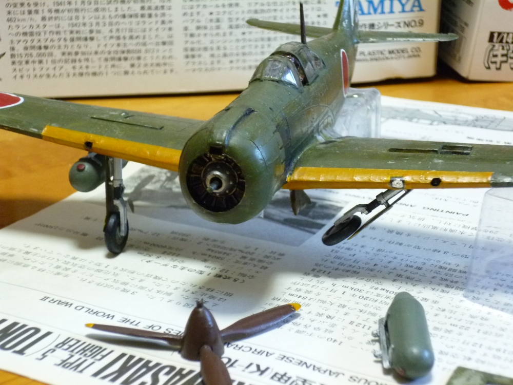 五式戦 Ki-100 (TAMIYA)画像3
