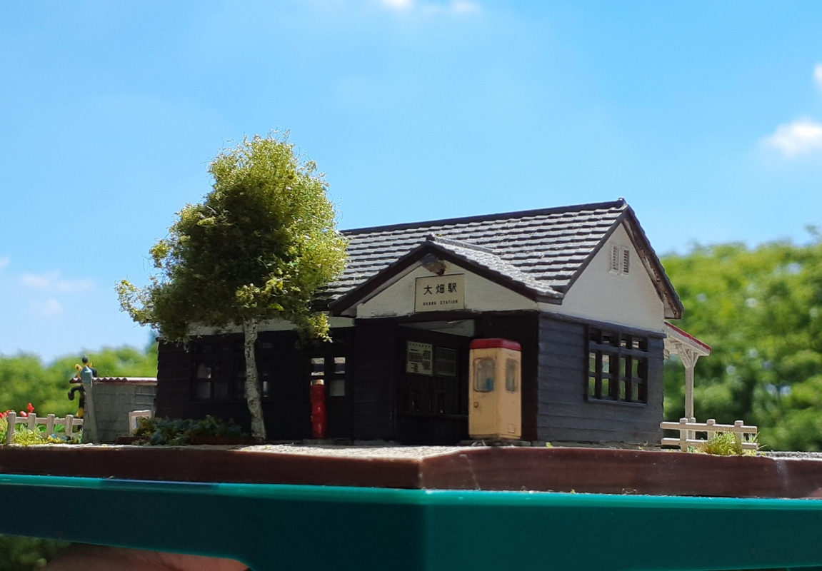 1/150 箱庭シリーズ 田舎の駅  (マイクロエース 河合商会)画像1