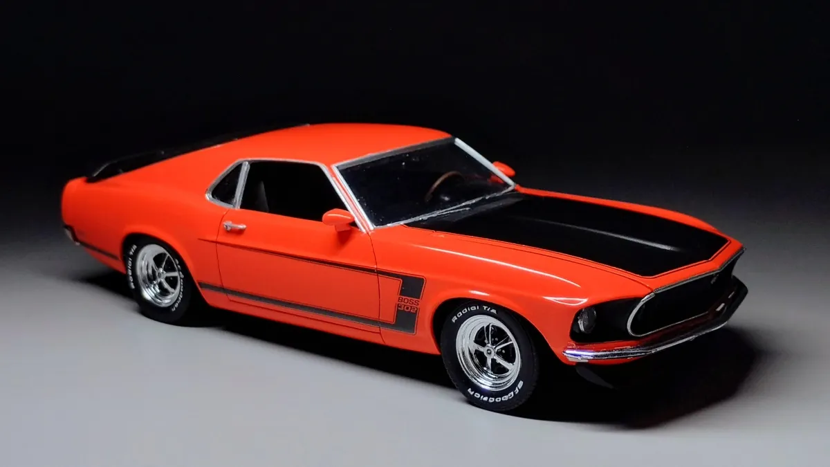 Revell 1/25 Ford Mustang BOSS302 1969画像1