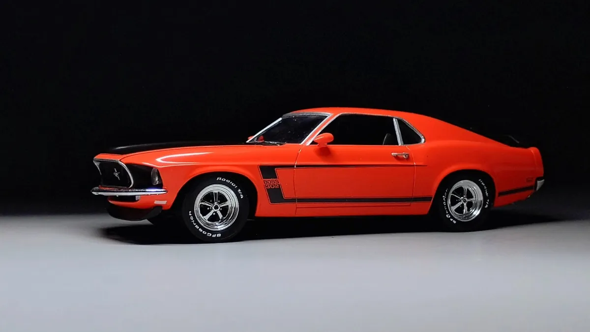 Revell 1/25 Ford Mustang BOSS302 1969画像2