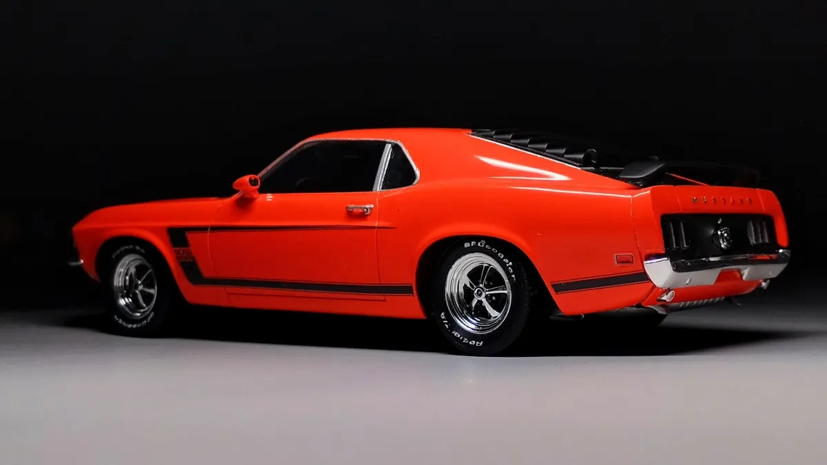 Revell 1/25 Ford Mustang BOSS302 1969画像3
