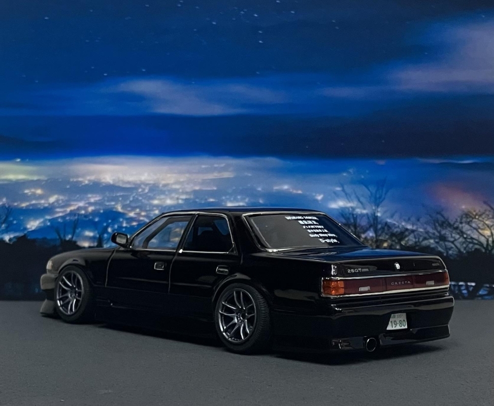 フジミ  JZX81  クレスタ  2.5GTツインターボ画像2