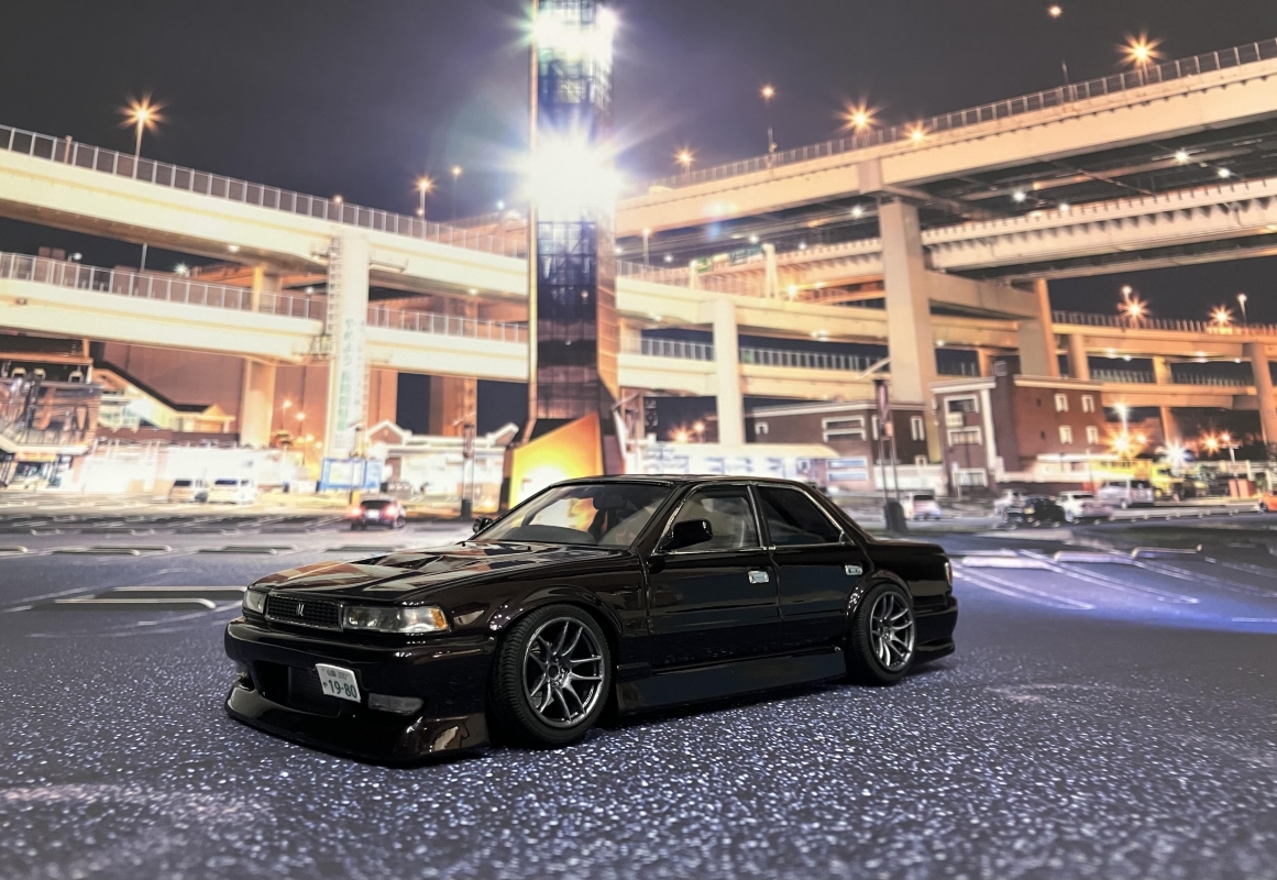 フジミ  JZX81  クレスタ  2.5GTツインターボ画像3