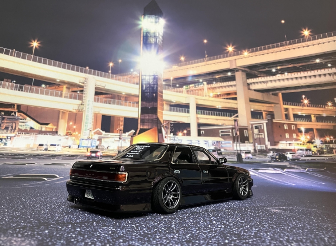 フジミ  JZX81  クレスタ  2.5GTツインターボ画像4