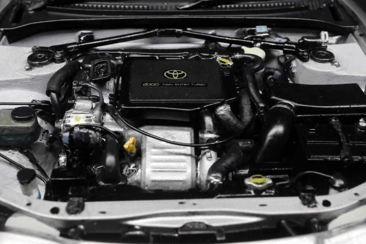 ST205 セリカGT-FOUR エンジンルーム画像2