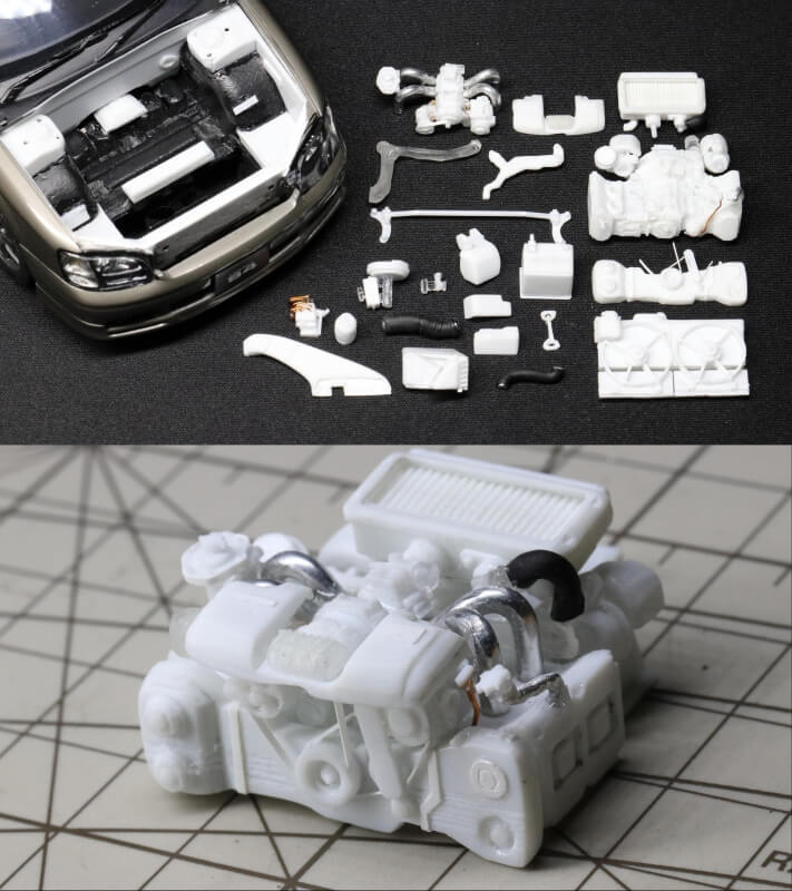 BE5 レガシィB4 エンジンルーム画像2