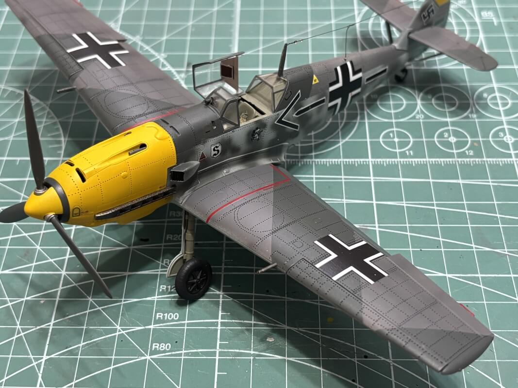 ハセガワ1/48 メッサーシュミットBf109E'ガーランド'画像1