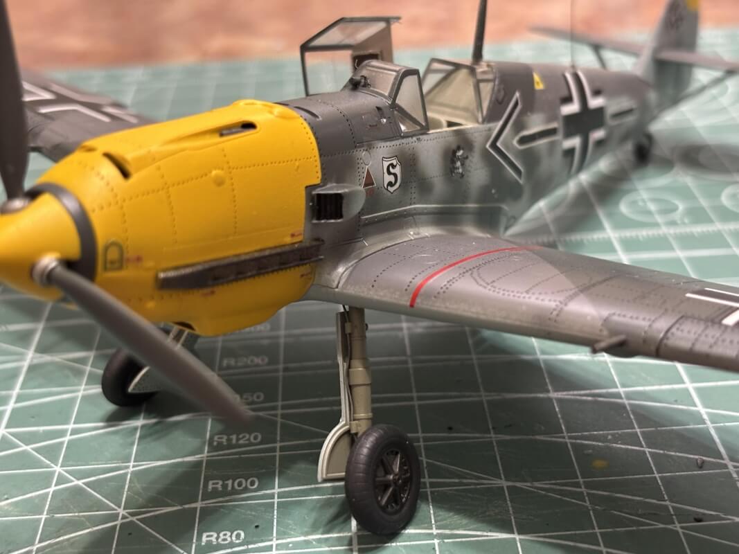 ハセガワ1/48 メッサーシュミットBf109E'ガーランド'画像2