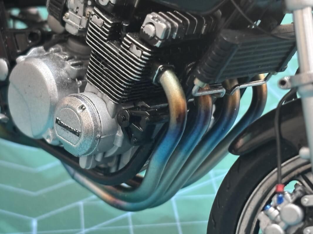 アオシマ1/12 カワサキZR400Cゼファー'89画像4