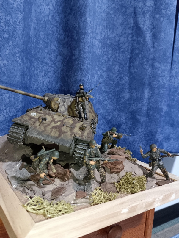 パンターA型とドイツ兵アタックチーム画像2