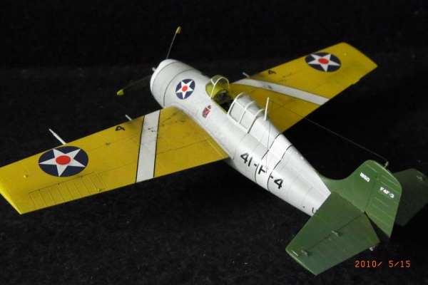 1/72 米海軍 F4F-3 Wild Cat ”Yellow Wing”