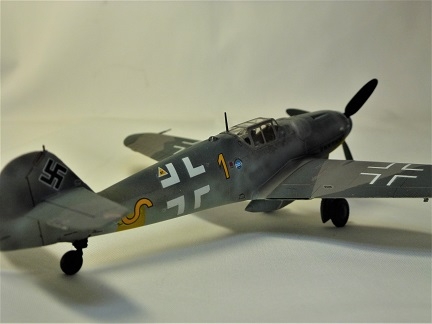 1/72 ドイツ空軍 メッサーシュミット Bf109 G-6画像4