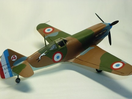 1/72  フランス空軍 Dewoitine D.520画像3