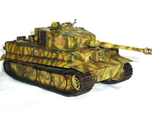 1/35 ドイツ重戦車タイガーI型(後期生産型)画像2
