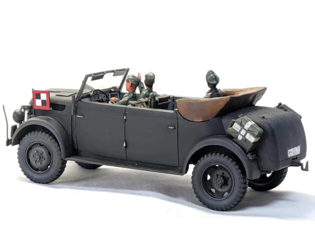 1/35 ドイツ軍 第17軍司令官 ルオフ上級大将車 1942年秋 ロシア画像3