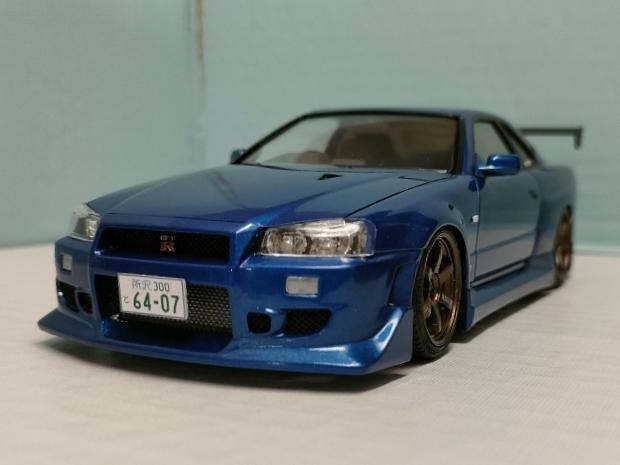 1/24 NISSAN SKYLINE GT-R V-specⅡ画像1